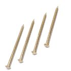 60MM X 3.15 Rose Head Ring Shank Silicon Bronze Nails For Boat Building