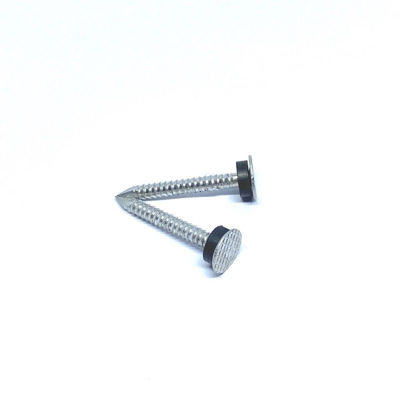Checkered Flat Head Ring Shank Aluminium Roofing Nails 2.6 X 30MM