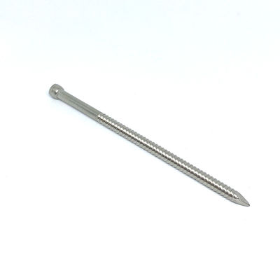 4.0X90MM شقة فقدت رئيس الحلقة الحلقي عرقوب SS المسامير للخشب