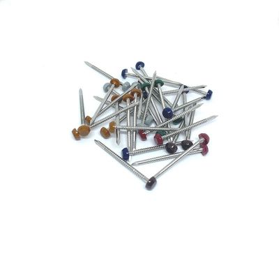 2.0X40mm خارج الأظافر البلاستيكية المضادة للأشعة فوق البنفسجية مع حلقة عرقوب